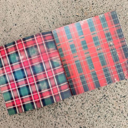 IndigoBlu - Designpapier "Tartan Textures" Paper Pack 8x8 Inch - 24 Bogen