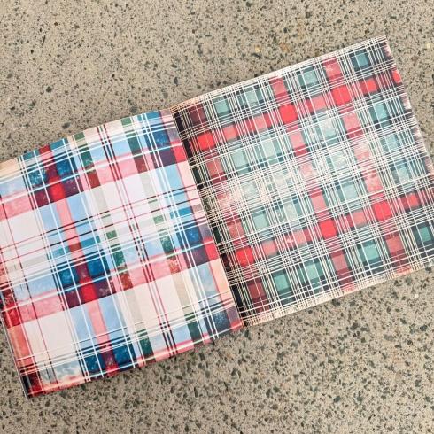 IndigoBlu - Designpapier "Tartan Textures" Paper Pack 8x8 Inch - 24 Bogen