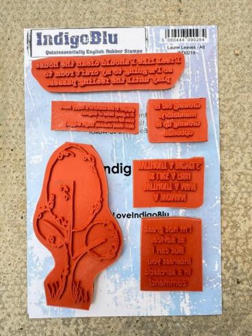 IndigoBlu - Gummistempel Set "Giggle Tree" A6 Rubber Stamp