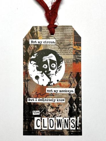IndigoBlu - Gummistempel Set "Spooky Dad" A6 Rubber Stamp