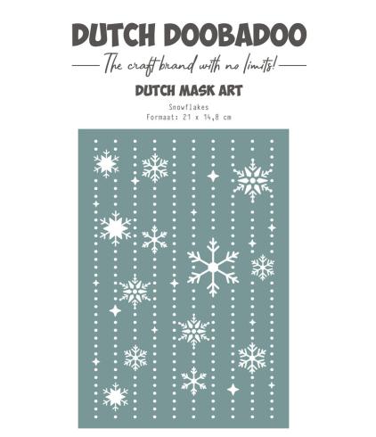 Dutch Doobadoo - Schablone A5 "Snowflakes" Stencil - Dutch Mask Art