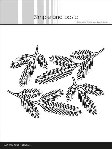 Simple and Basic - Stanzschablone "Pine Branches" Dies