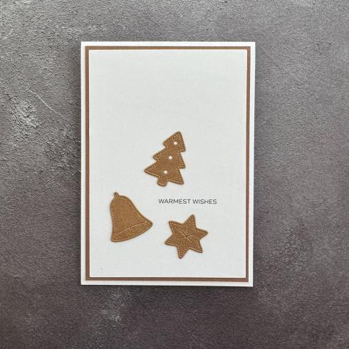 Simple and Basic - Stanzschablone 2,8x2,5cm "Christmas Cookies" Dies