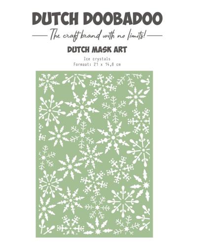Dutch Doobadoo - Schablone A5 "Ice Crystals" Stencil - Dutch Mask Art