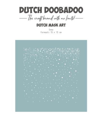 Dutch Doobadoo - Schablone 15x15cm "Merry and Bright" Stencil - Dutch Mask Art