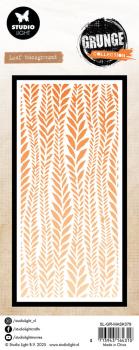 Studio Light - Schablone "Leaf Background" Stencil Grunge Collection
