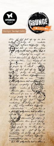 Studio Light - Stempel "Script Background" Clear Stamps Grunge Collection