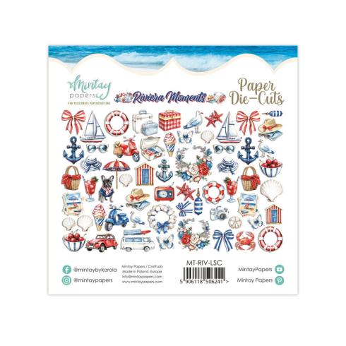 Mintay Papers - Stanzteile "Riviera Moments" Die Cuts
