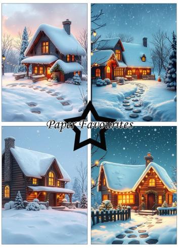 Paper Favourites - Designpapier "Cozy Winter" Paper Pack A6 - 24 Bogen