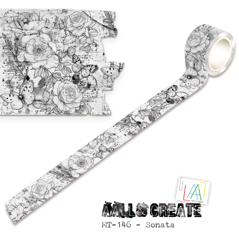 AALL and Create "Sonata" Washi Tape 25 mm