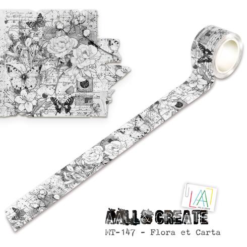 AALL and Create "Flora et Carta" Washi Tape 25 mm