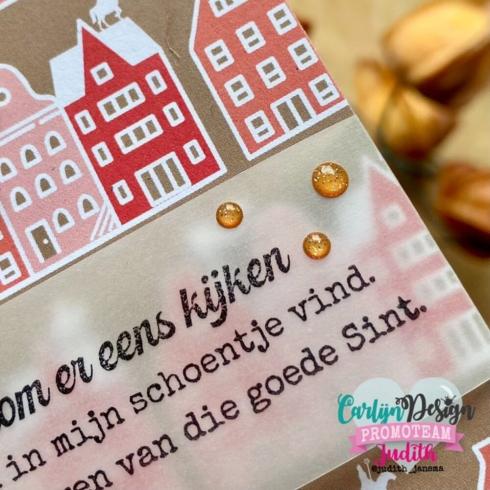 Preview: Carlijn Design - Klebesteine "Holo Gold" Enamel Dots 300 Stück