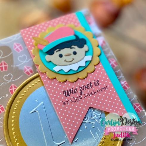 Preview: Carlijn Design - Stanzschablone "Pietje Creatief" Dies 