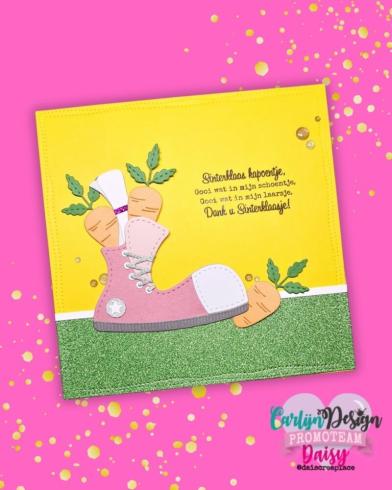 Preview: Carlijn Design - Stanzschablone "Sint's Schoenen" Dies 