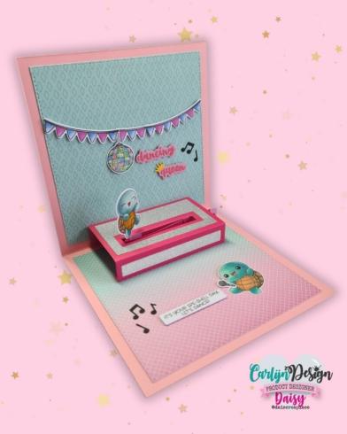 Preview: Carlijn Design - Stanzschablone "Interactive Dancing Pop-up" Dies 