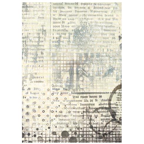 Stamperia - Decopatch Papier "Backgrounds" Decoupage A6 - 8 Bogen  
