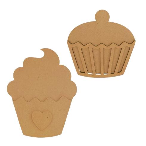 Stamperia - Holzteile "Sweet" MDF Crafty Shapes Blanks