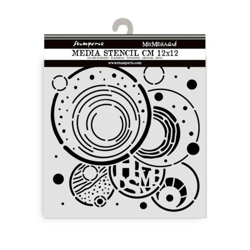Stamperia - Schablone 12x12cm "Vibrant Circles" Stencil
