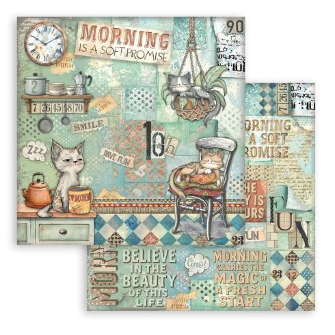 Stamperia - Designpapier "Furry Friends" Paper Pack 12x12 Inch - 10 Bogen