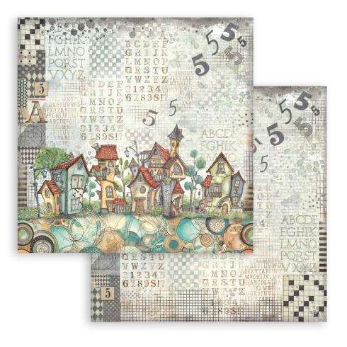 Stamperia - Designpapier "Furry Friends" Paper Pack 12x12 Inch - 10 Bogen