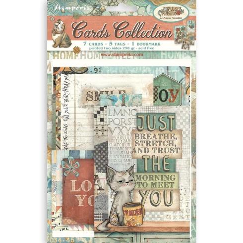 Stamperia - Stanzteile "Furry Friends" Cards Collection