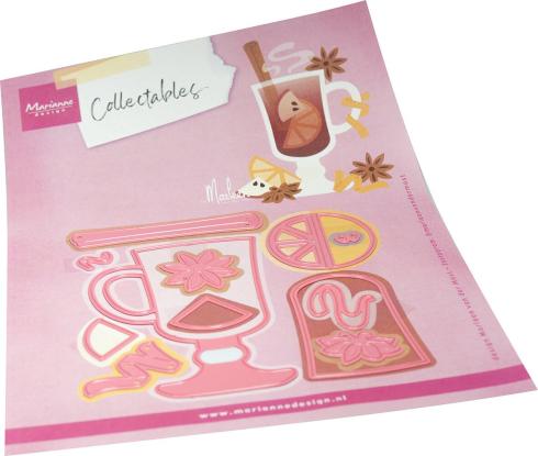 Marianne Design - Präge- und Stanzschalone "Glühwein" Collectables Dies