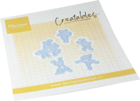 Marianne Design - Präge- und Stanzschablone "Sint & Pieten" Creatables Dies
