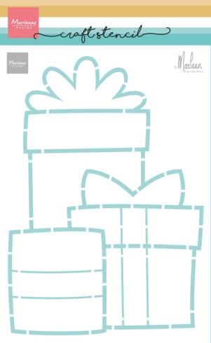 Marianne Design - Schablone 14,9x21cm "Presents" Stencil
