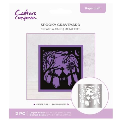 Crafters Companion - Stanzschablone "Spooky Graveyard" Dies