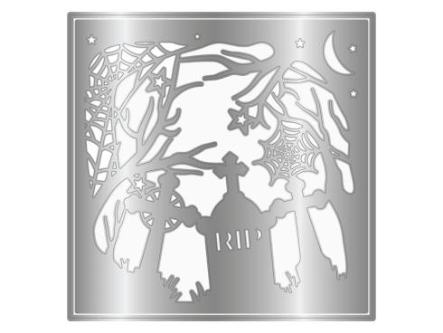 Crafters Companion - Stanzschablone "Spooky Graveyard" Dies