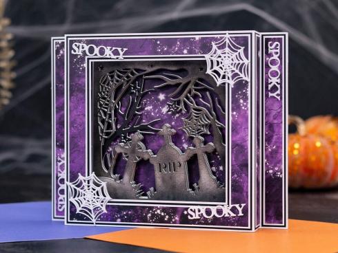 Crafters Companion - Stanzschablone "Spooky Graveyard" Dies