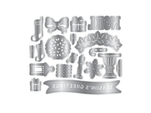 Crafters Companion - Stanzschablone "Christmas Accessories" Dies
