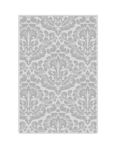 Crafters Companion - Prägefolder "Damask Wallpaper" 2D Embossingfolder