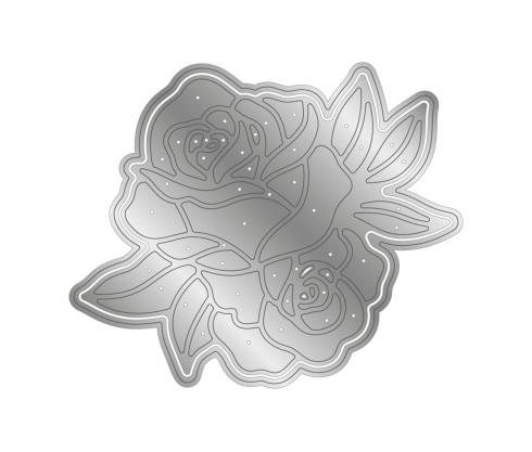 Crafters Companion - Stanzschablone "Statement Rose" Dies