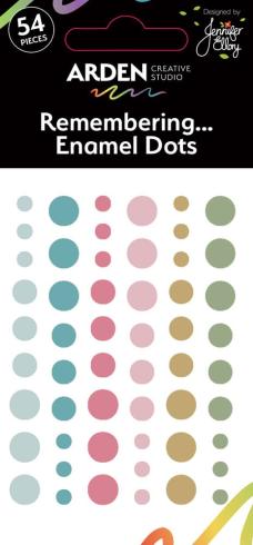 Arden Creative Studio - Klebesteine "Remembering..." Enamel Dots
