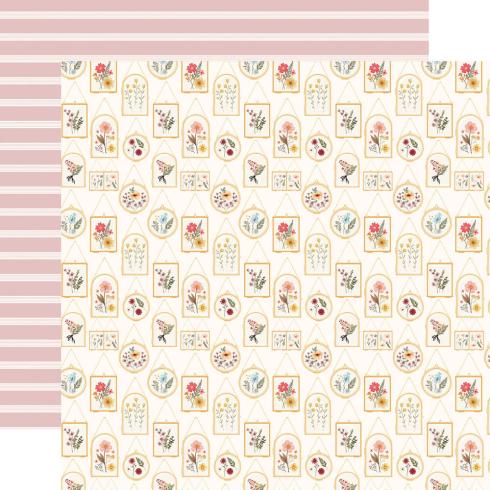 Preview: Carta Bella - Designpapier "Pressed Floral" Paper Pad 6x6 Inch - 24 Bogen