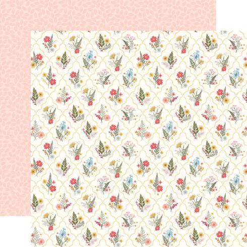 Preview: Carta Bella - Designpapier "Pressed Floral" Paper Pad 6x6 Inch - 24 Bogen