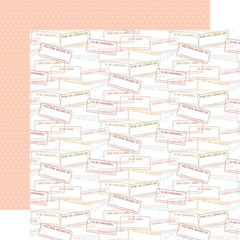 Echo Park - Designpapier "Bookish" Paper Pack 6x6 Inch - 24 Bogen