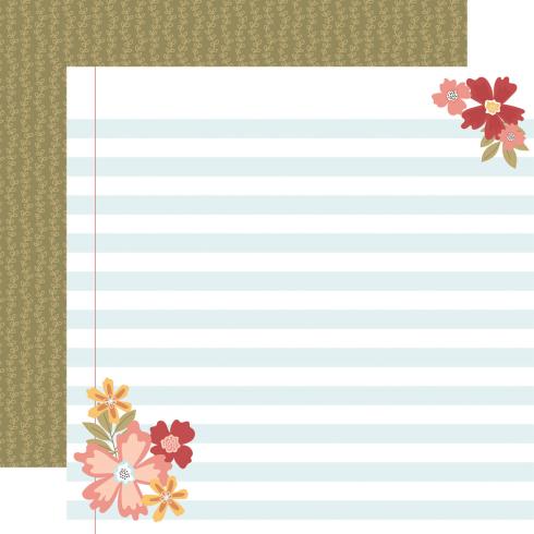 Echo Park - Designpapier "Bookish" Cardmakers Mega Pad 6x6 Inch - 48 Bogen