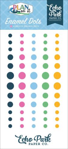 Echo Park - Enamel Dots "Plan On It " 60 Stück