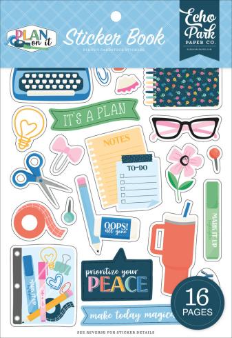 Echo Park - Aufkleber "Plan On It" Sticker 