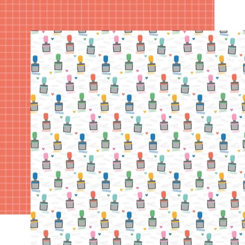 Echo Park - Designpapier "Plan On It" Cardmakers Mega Pad 6x6 Inch - 48 Bogen