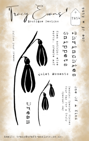 Tracy Evans - Stempelset "One Of A Kind" Clear Stamps