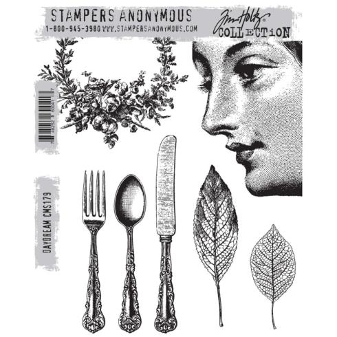 Stampers Anonymous - Gummistempelset "Daydream" Cling Stamp Design by Tim Holtz