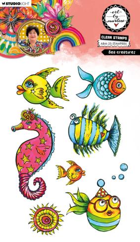 Art By Marlene - Stempelset "Sea Creatures" Clear Stamps