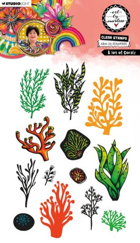 Art By Marlene - Stempelset "A lot of Corals" Clear Stamps
