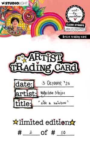 Art By Marlene - Stempel "Artist Trading Card" Clear Stamps