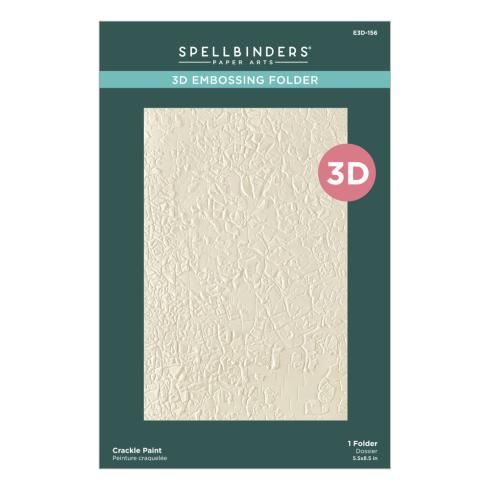 Spellbinders - Prägefolder "Crackle Paint" Embossingfolder