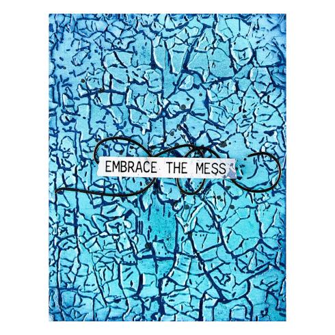 Preview: Spellbinders - Prägefolder "Crackle Paint" Embossingfolder