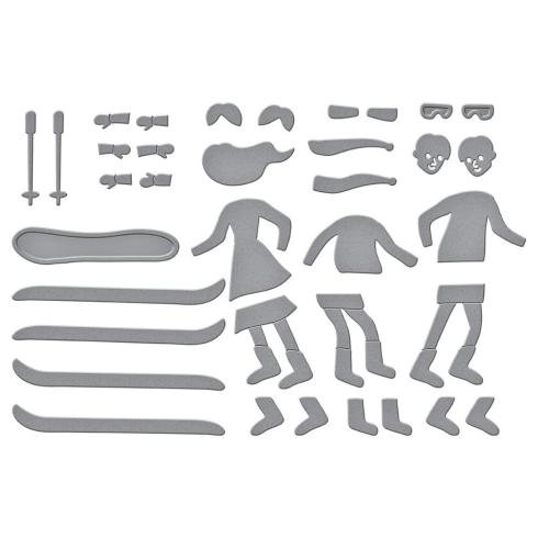 Preview: Spellbinders - Stanzschablone "Hit the Slopes" Dies